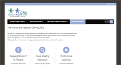Desktop Screenshot of grantsandresearchhelp.us